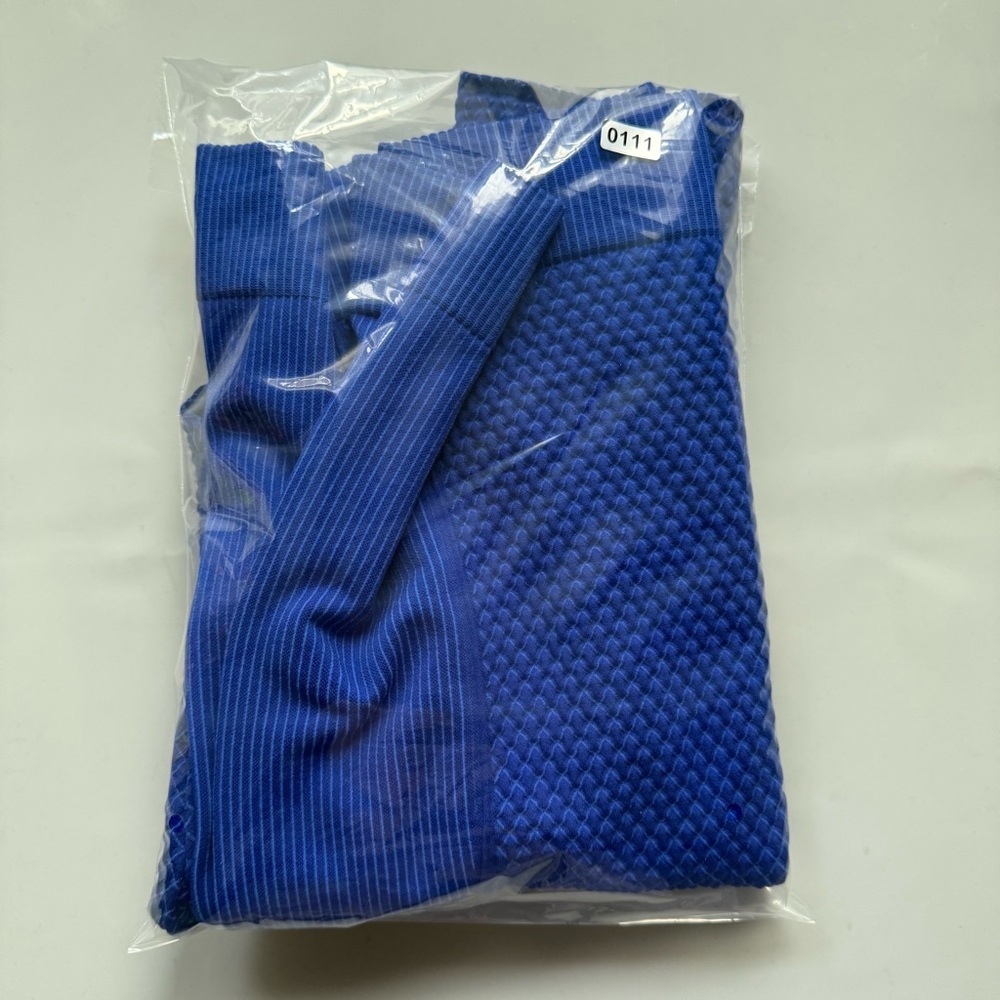 Bailey 44 Sport Royal Blue Textured Zip Jacket Women’s Medium Performance Knit - Picture 8 of 8